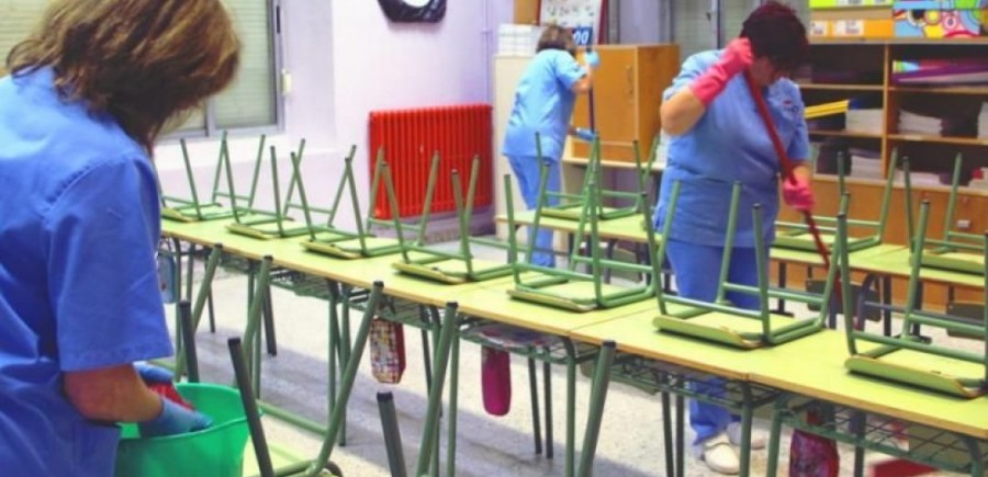 Για την καθαριότητα σχολικών μονάδων στο Δήμο Μυτιλήνης