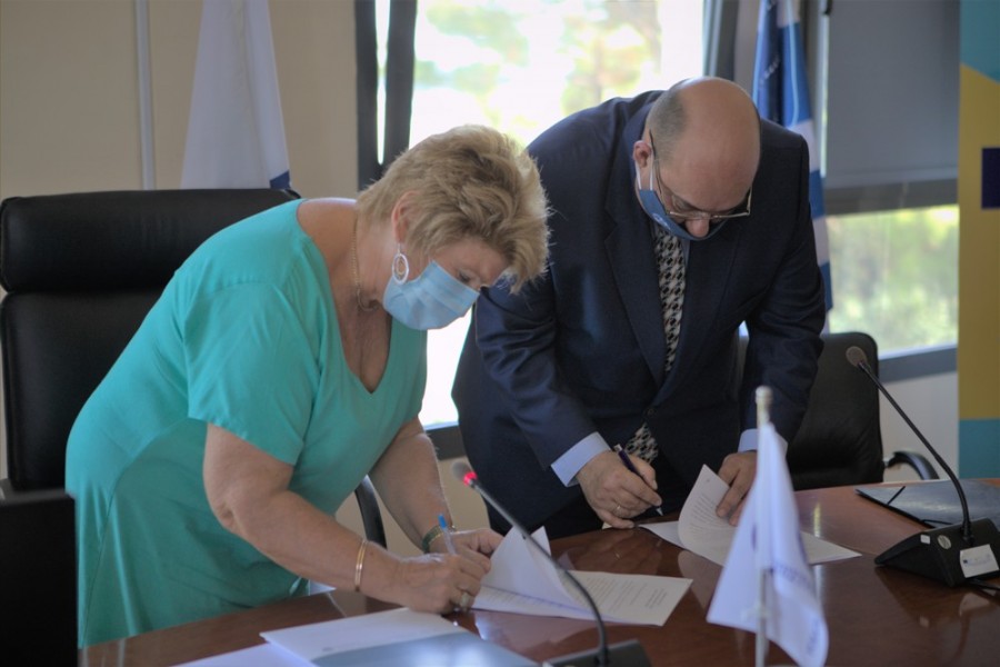 Υπεγράφη το πρώτο υποπαράρτημα του μνημονίου συνεργασίας Παν. Αιγαίου & Δήμου Δυτ. Λέσβου 
