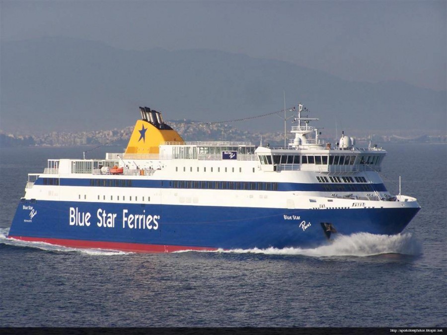   Η Blue Star Ferries στη Λήμνο 