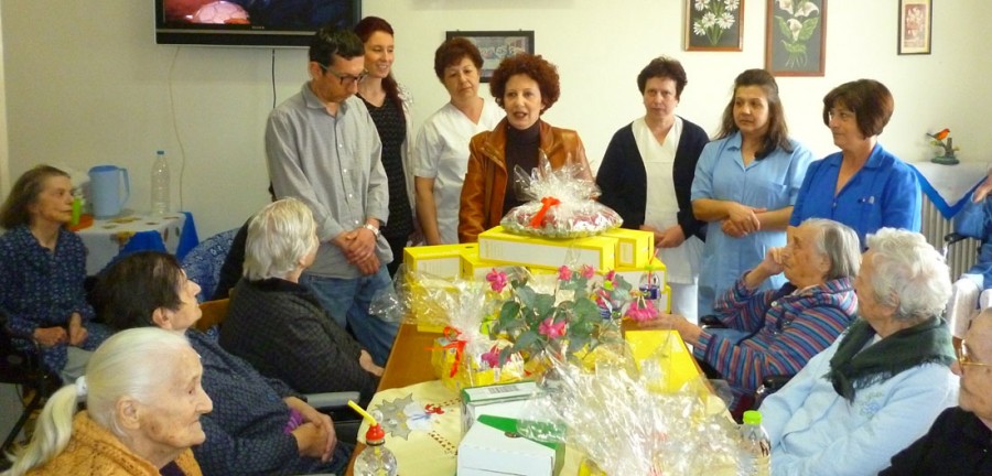 Η αρμόδια Αντιδήμαρχος Κοινωνικής Μέριμνας, Αναστασία Αντωνέλλη, επισκέφθηκε το Γηροκομείο Μυτιλήνης