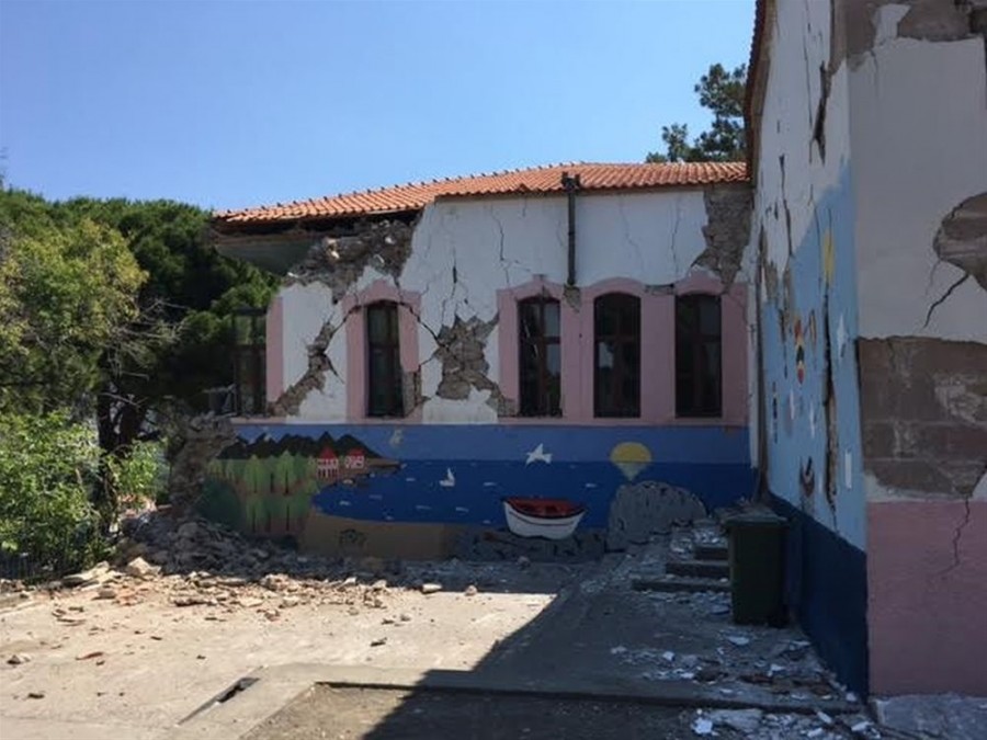 Αποκατάσταση ζημιών σε σεισμόπληκτα σχολεία