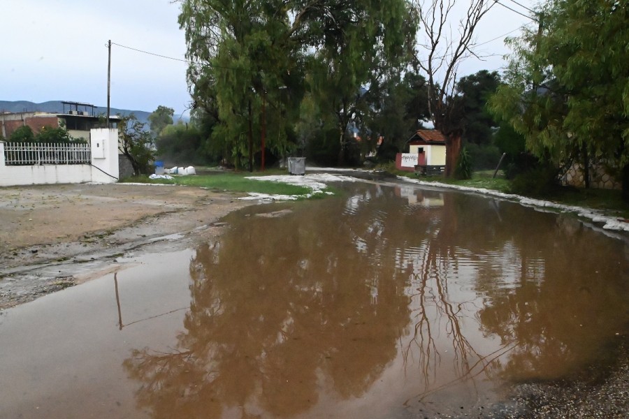 Διαμαρτυρία κατοίκων Παναγιούδας για πλημμύρες
