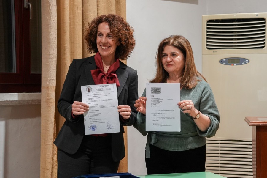 6ο Γυμνάσιο Μυτιλήνης με το Γυμνάσιο Μακεδονίτισσας Κύπρου