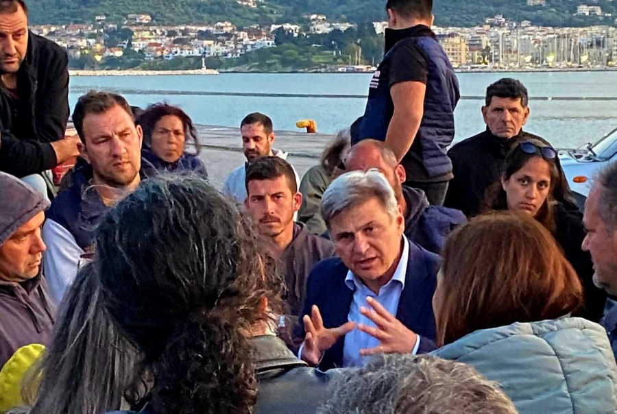 Εκτάκτως στο νησί ο Ν. Φαραντούρης