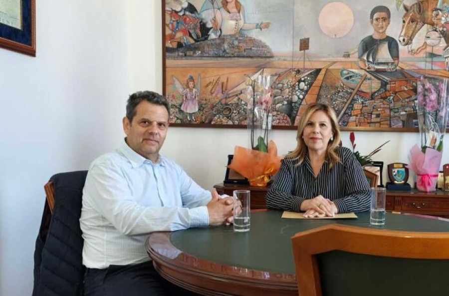 Ο Προϊστάμενος Β/θμιας Εκπαίδευσης Λέσβου στη Λήμνο