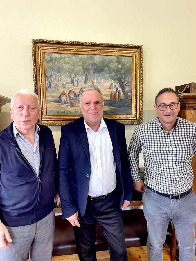 Συνάντηση Περιφερειάρχη με τον Πρόεδρο του ΑΚΚΕΛ