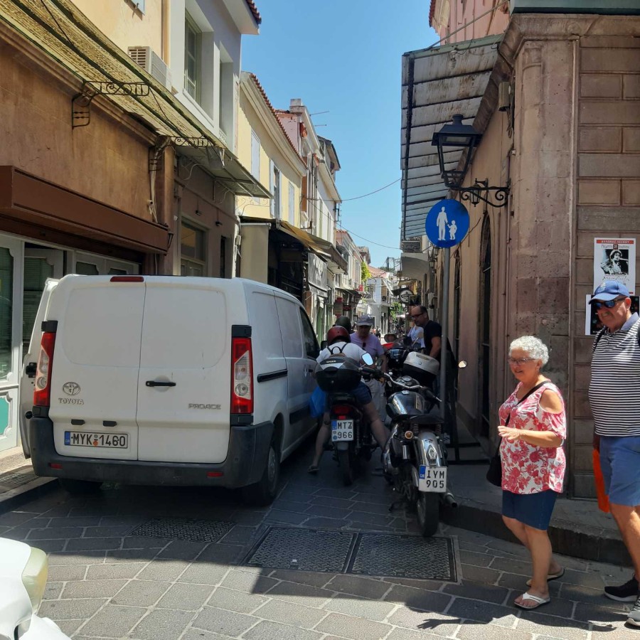 Κυκλοφοριακή ρύθμιση στη Μυτιλήνη
